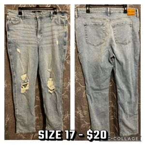 Hollister Ultra High Rise Mom Jean